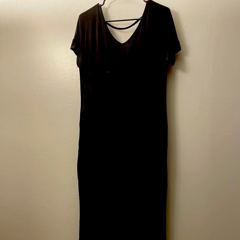 Floor length maxi dress
